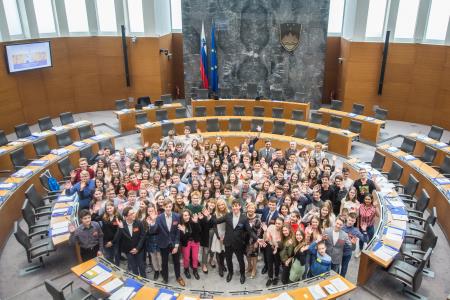Otroški parlament Foto: Rok Dolenc